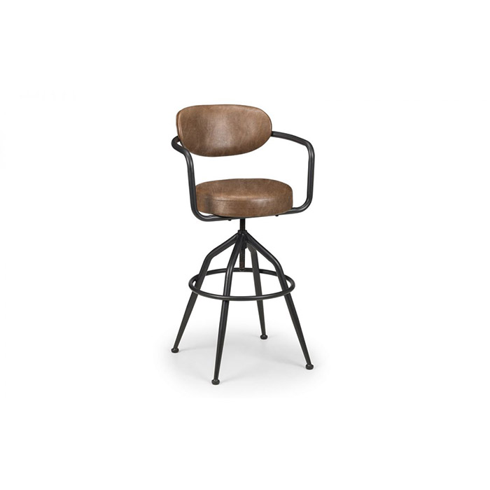 Barbican Leather Barstool